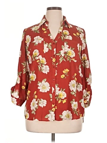 A. Byer 3/4 Sleeve Blouse (view 1)