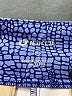 IBKUL Print Blue Casual Pants Size 2 - photo 7