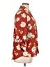A. Byer 100% Polyester Floral Red 3/4 Sleeve Blouse Size XL - photo 4