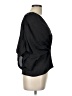 Robert Rodriguez 100% Polyester Black 3/4 Sleeve Blouse Size 10 - photo 4
