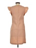 Ann Taylor 100% Polyester Solid Tan Casual Dress Size 0 - photo 2