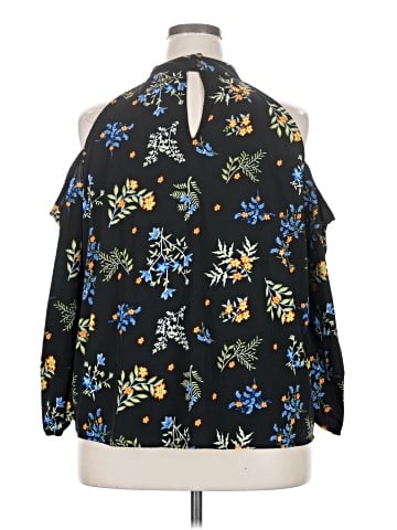 Blush 3/4 Sleeve Blouse (view 2)