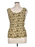 Assorted Brands 100% Polyester Gold Sleeveless Top Size 1X - photo 2