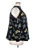 Blush 100% Polyester Floral Black 3/4 Sleeve Blouse Size 2X - photo 4