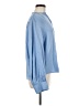 Vince. Blue Long Sleeve Silk Top Size M - photo 4
