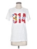 Assorted Brands Print White Short Sleeve T-Shirt Size S - photo 1