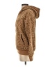 Shein 100% Polyester Animal Print Brown Pullover Hoodie Size 2 - photo 5