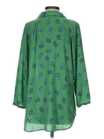 CAbi 3/4 Sleeve Button-Down Shirt (view 2)
