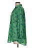 CAbi Floral Green 3/4 Sleeve Button-Down Shirt Size S - photo 5