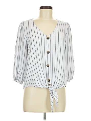 Willi Smith 3/4 Sleeve Blouse (view 1)