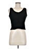Plush 100% Polyester Black Sweater Vest Size M - photo 1