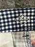 St. John's Bay Checkered-gingham Blue Green Shorts Size 8 - photo 3