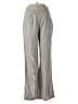 Le Lis 100% Polyester Metallic Silver Casual Pants Size S - photo 1