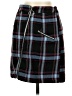 Simplee Plaid Black Casual Skirt Size S - photo 1