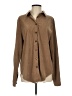 Edit By Nine Brown Long Sleeve Blouse Size S - photo 1