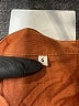 Unbranded Orange 3/4 Sleeve Button-Down Shirt Size 6 - photo 7