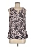 Talbots 100% Cotton Pink Sleeveless Blouse Size M - photo 1