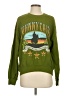 Daydreamer LA 100% Cotton Green Pullover Sweater Size XS - photo 1