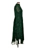 Whistles 100% Polyester Paisley Green Cocktail Dress Size 10 - photo 4