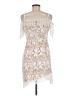Guess 100% Polyester White Cocktail Dress Size 6 - photo 2