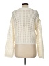 Line & Dot 100% Polyester Ivory Pullover Sweater Size L - photo 2