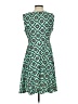 Aryeh Argyle Teal Cocktail Dress Size S - photo 2