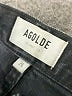 AGOLDE Stars Black Denim Shorts Size 26 waist - photo 3