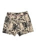 J.Crew Animal Print Gold Shorts Size 2 - photo 2