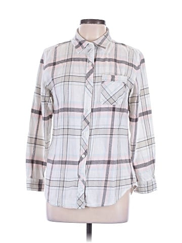 Keren Hart 3/4 Sleeve Button-Down Shirt (view 1)