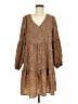 Unbranded Animal Print Brown Casual Dress Size M - photo 1