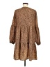 Unbranded Animal Print Brown Casual Dress Size M - photo 2