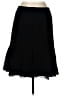 Sunny Leigh Solid Black Formal Skirt Size 12 Petite - photo 1