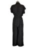 Hayden 100% Polyester Polka Dots Black Jumpsuit Size M - photo 2