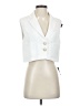 Lulus 100% Polyester White Vest Size S - photo 1