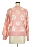 Cupcake 100% Acrylic Floral Pink Pullover Sweater Size M - photo 1