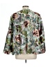 Rich Radi Q's 100% Polyester Print Green Raincoat Size L - photo 2