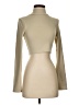SALTY Tan Long Sleeve Turtleneck Size S - photo 1