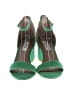 Steve Madden 100% Leather Color Block Green Sandals Size 6 - photo 2