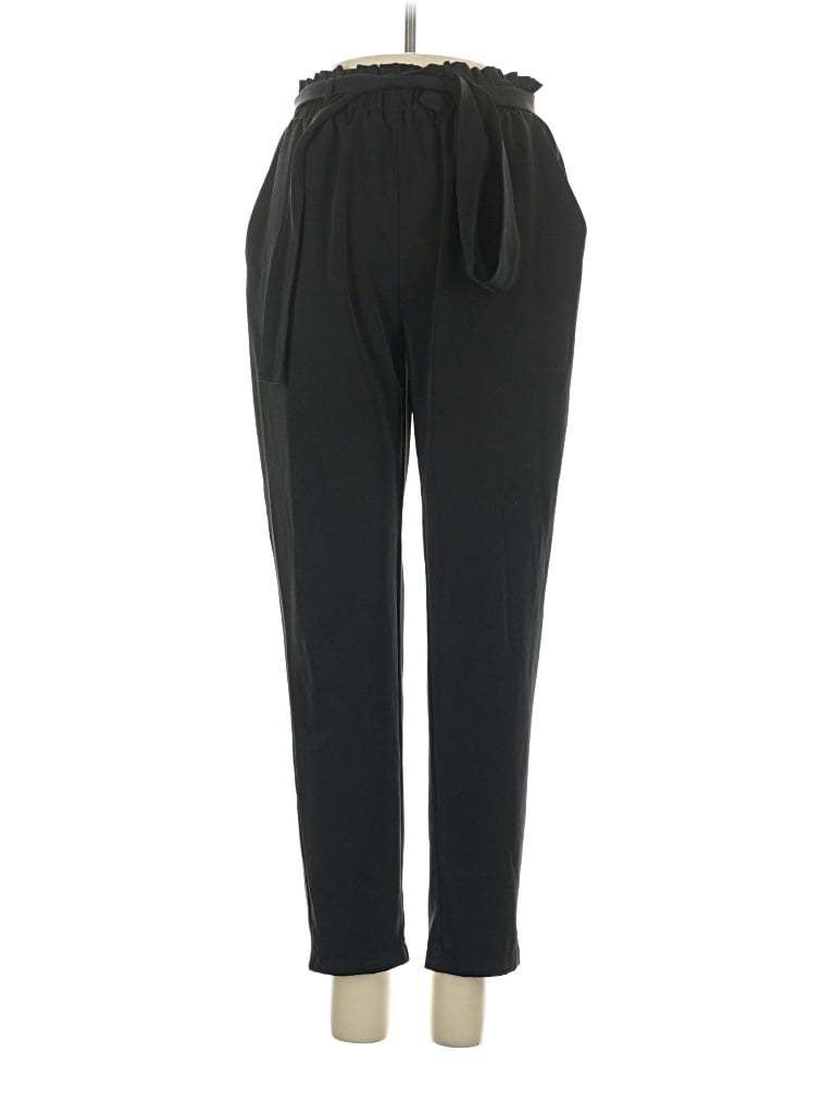 Pre-owned Revamped Casual Pants In Black