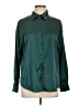 Chigant Teal Long Sleeve Blouse Size L - photo 1