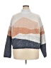 Universal Thread Color Block Gray Turtleneck Sweater Size XXL - photo 1