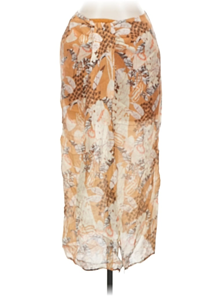 Lulus Casual Skirt In Gold