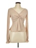 Peach Love Tan Long Sleeve Top Size L - photo 1