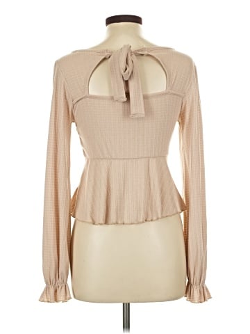 Peach Love Long Sleeve Top (view 2)