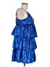 TCEC 100% Polyester Blue Cocktail Dress Size L - photo 4