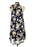 TCEC 100% Polyester Floral Blue Casual Dress Size L - photo 2