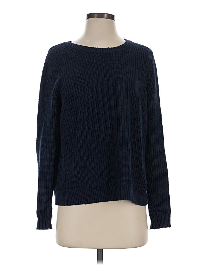 Pre-owned Jcrew Pullover Sweater In Blue