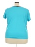 Made for Life 100% Polyester Color Block Teal Active T-Shirt Size 3X - photo 2