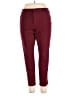 Charter Club Solid Burgundy Active Pants Size 18 - photo 1