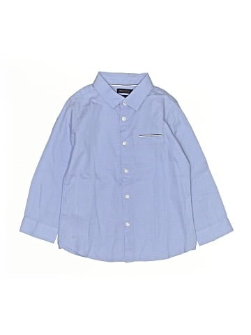 Mayoral Long Sleeve Button-Down Shirt (view 1)